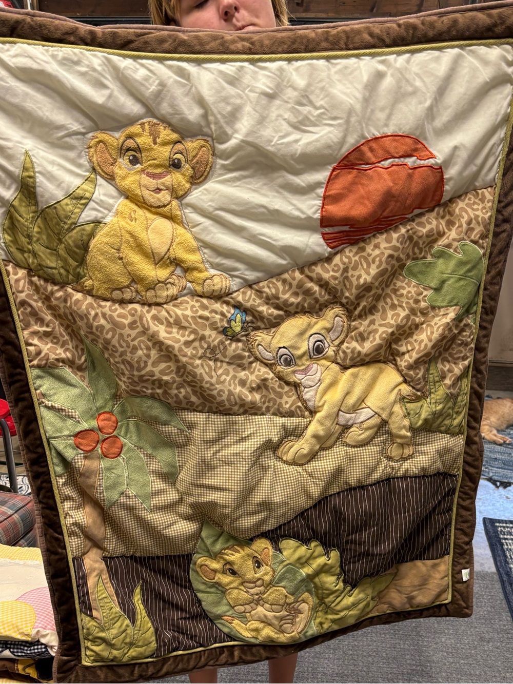 Disney Lion King Simba’s Wild Adventure Baby Comforter Soft